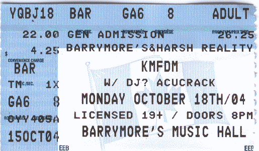 Image:KMFDM Barrymore?s 2004