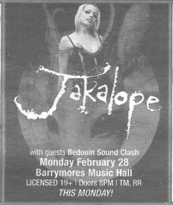 Image:Jakalope at Barrymore?s Ottawa